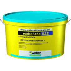 weber.tec 822 (Superflex 1) Мастика на синтетической основе, цвет: светло-серый.), 24 кг., (24 шт/подд)